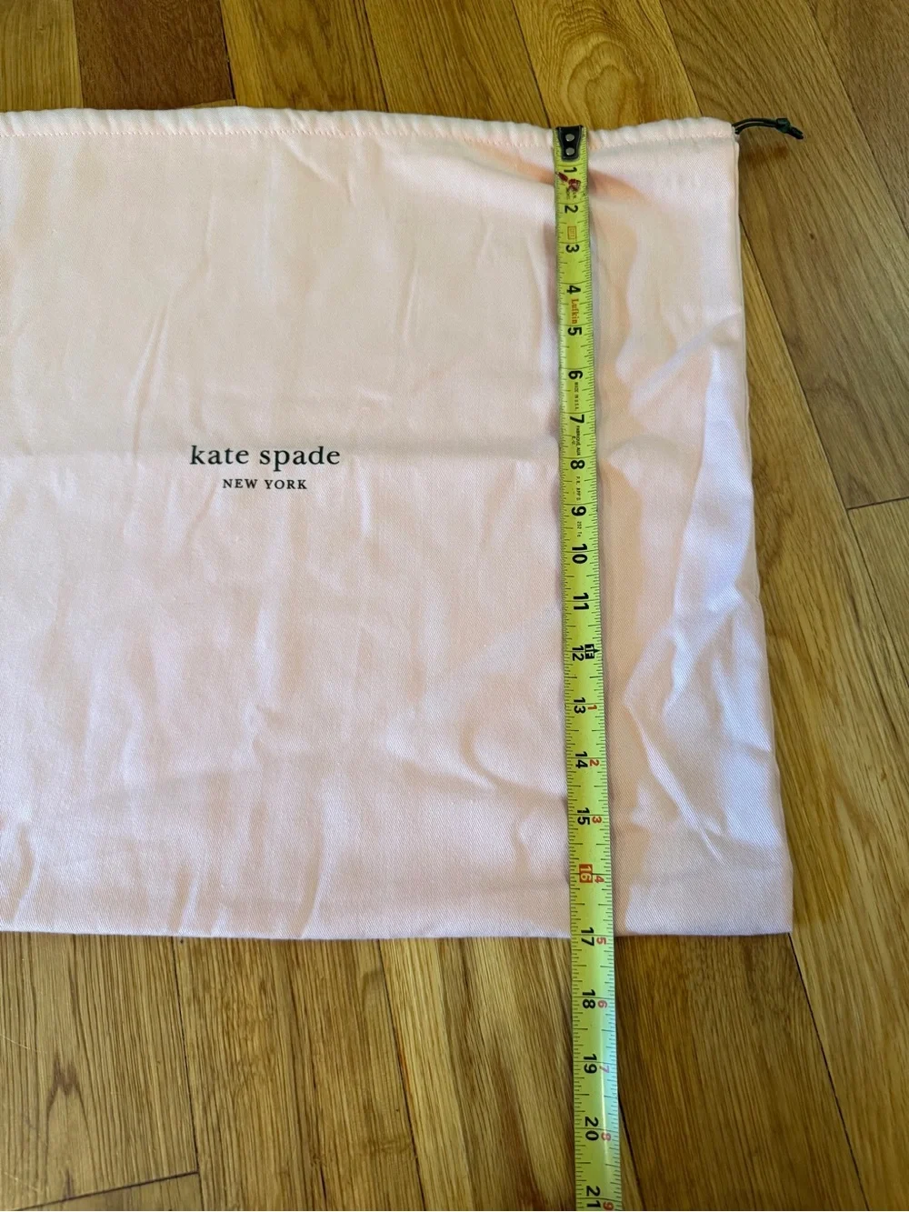 Kate Spade Pink Dust Bag 17.5”x19” Large
